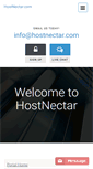 Mobile Screenshot of hostnectar.com